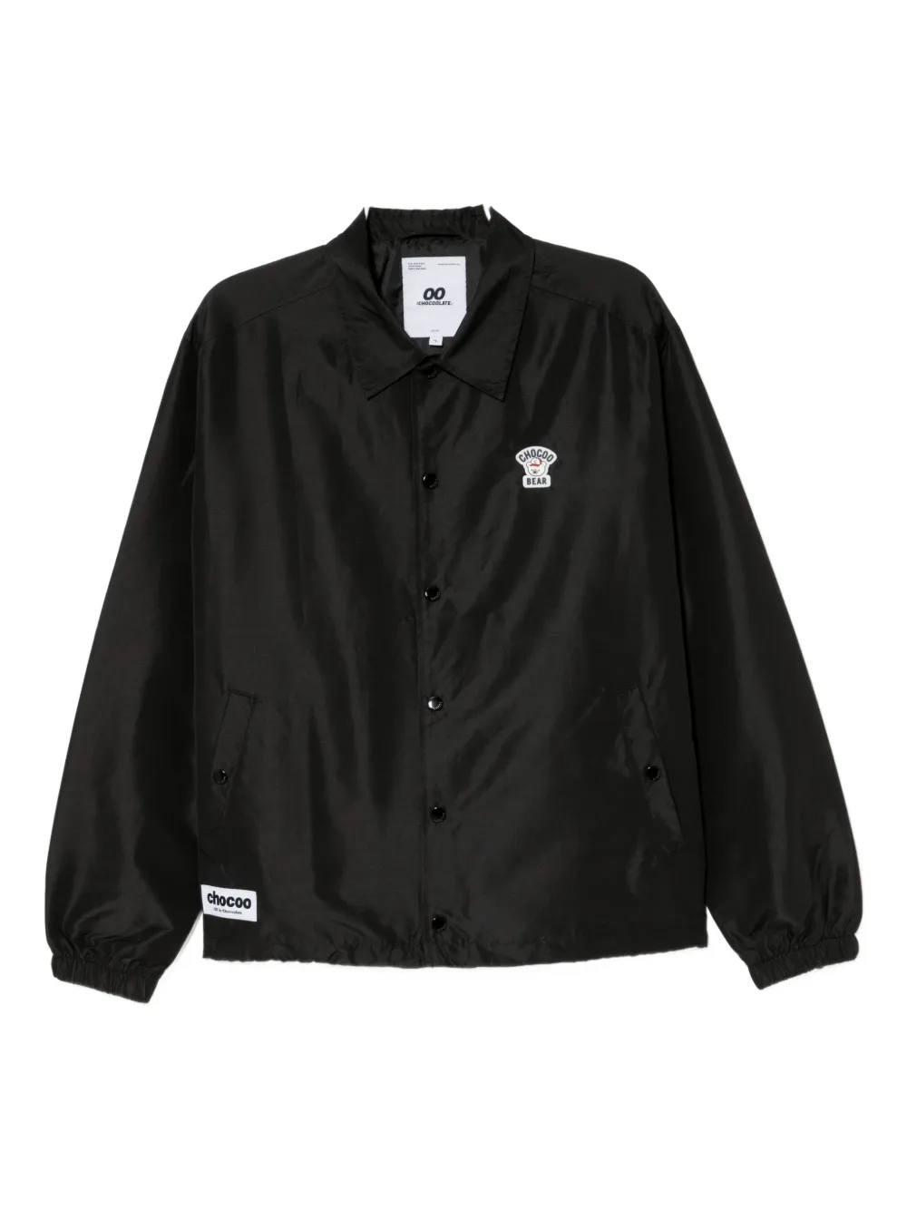 Chocoolate Logo-embossed Jacket In Black