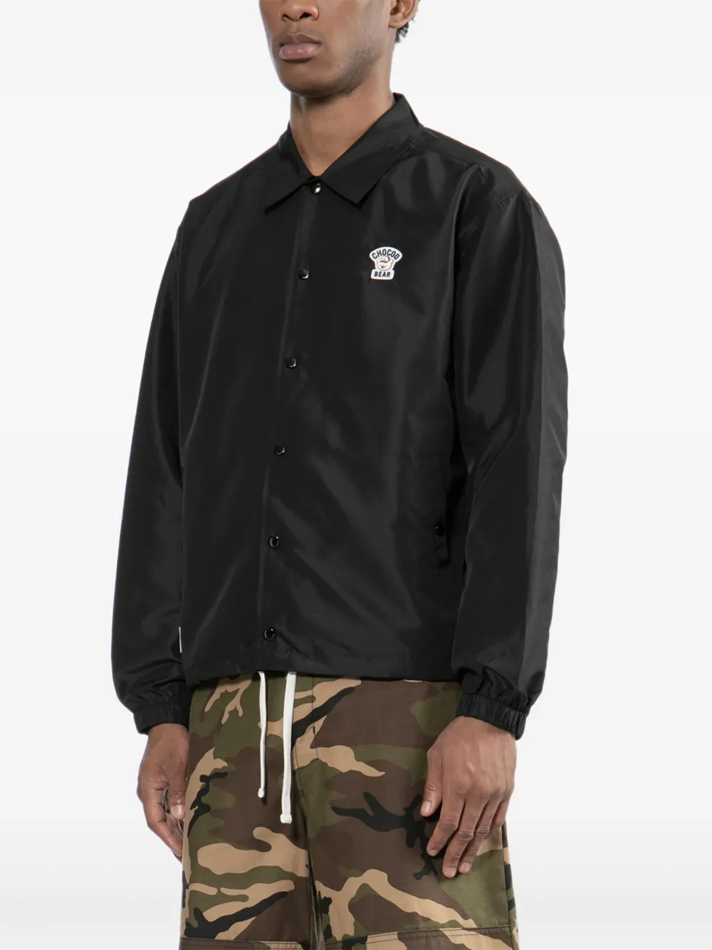 CHOCOOLATE Jack met logo-reliëf Zwart