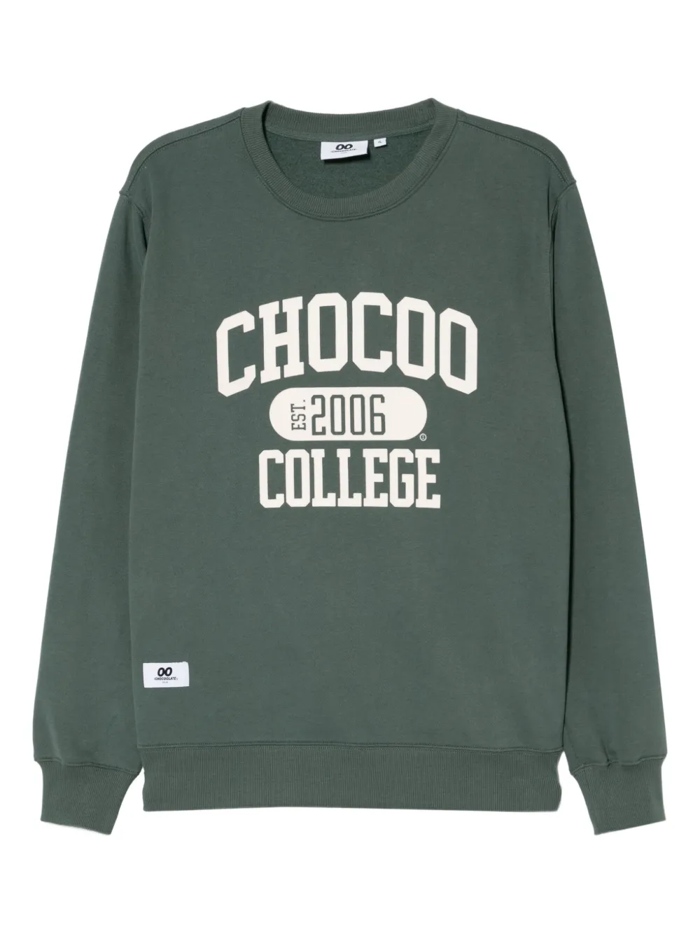 CHOCOOLATE logoed sweatshirt | Green | Image 1