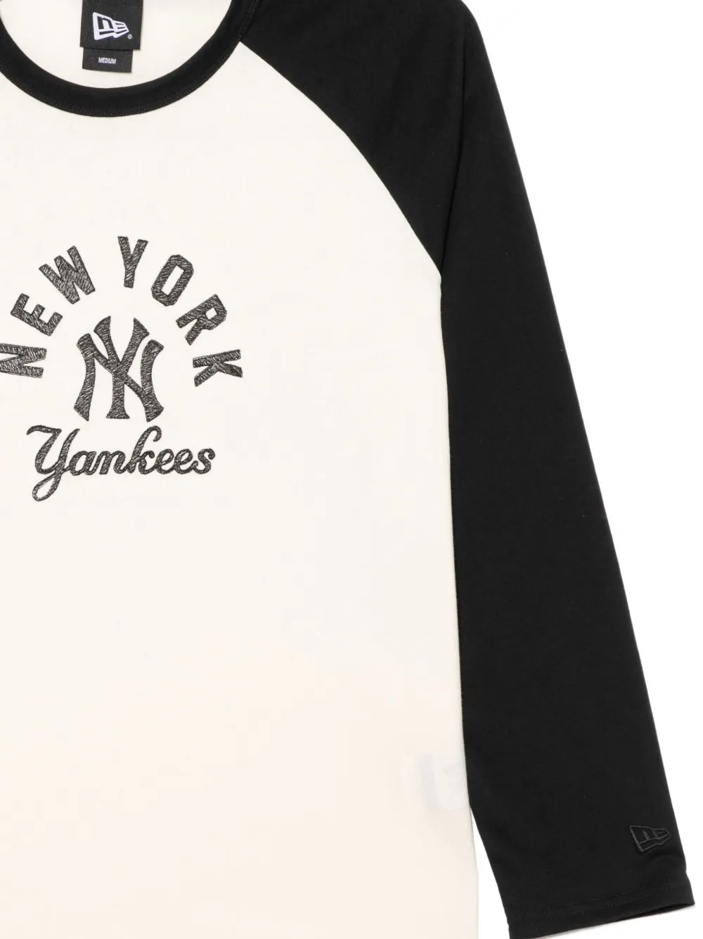 NEW ERA CAP T-shirt met geborduurd logo Beige