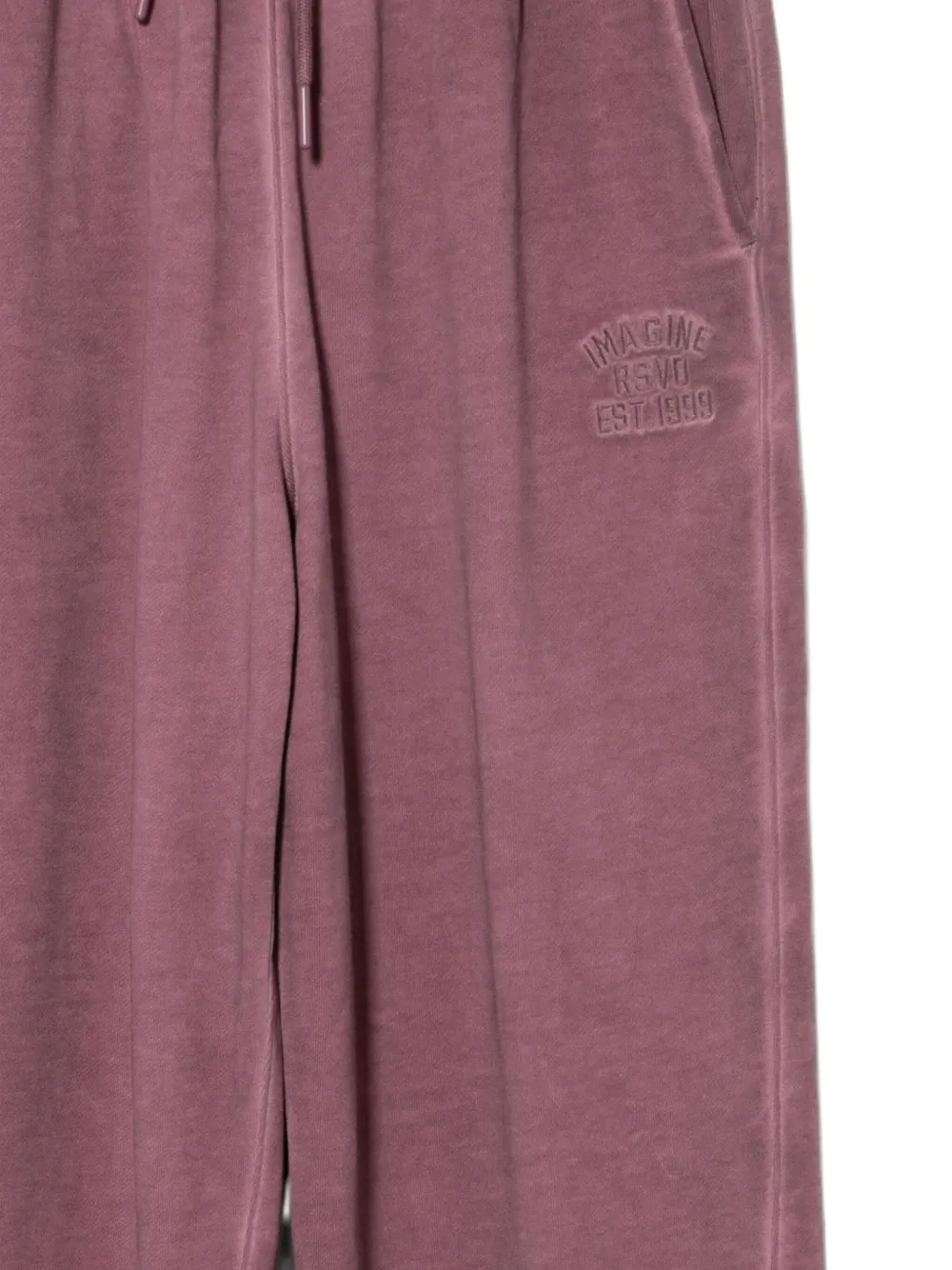 Izzue Logo-embroidered Track Pants In Pink