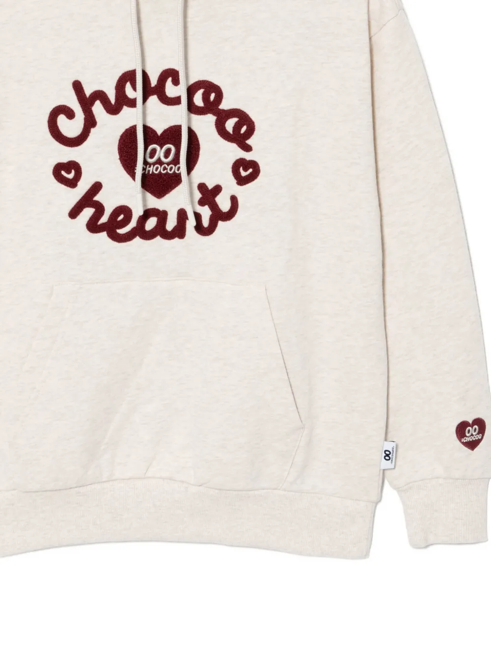 Chocoolate Logo-embroidered Hoodie In Multi