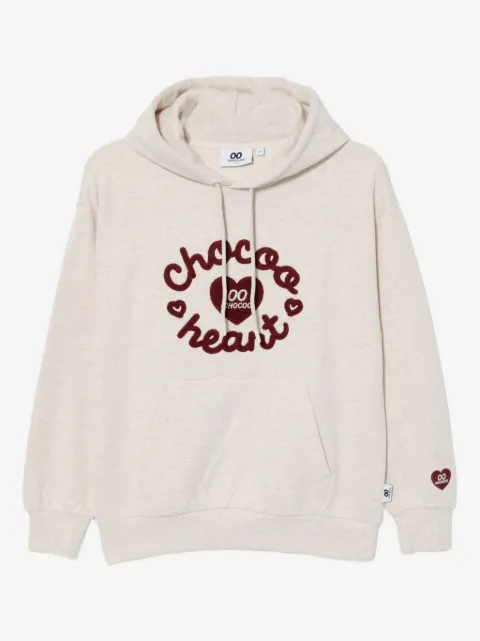 CHOCOOLATE logo-embroidered hoodie