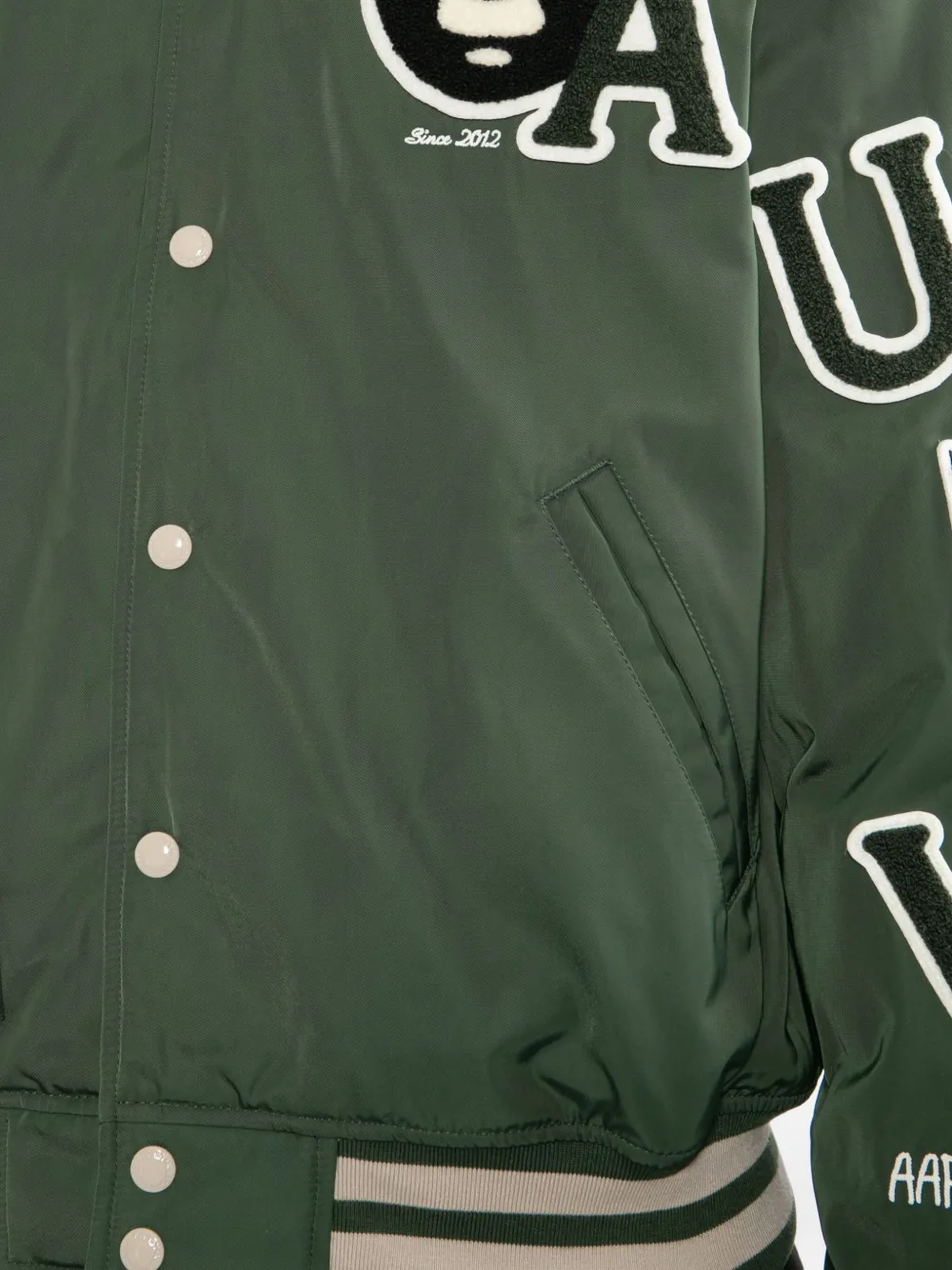 Aape By A Bathing Ape Logo-embroidered Jacket In Multi