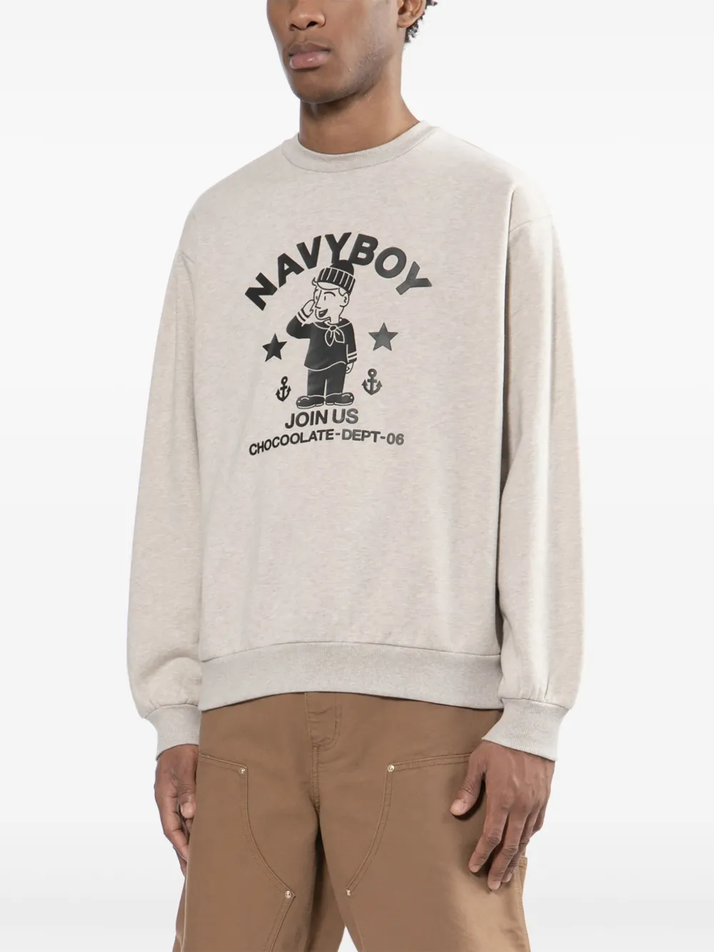 CHOCOOLATE Sweater met print BG2