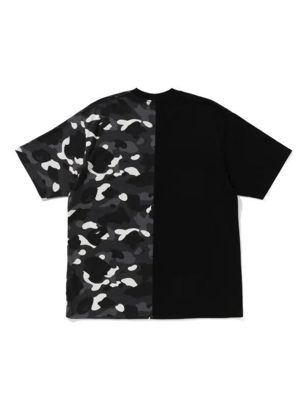 A BATHING APE® Tiger Shark Camo T-shirt | Black | FARFETCH CA