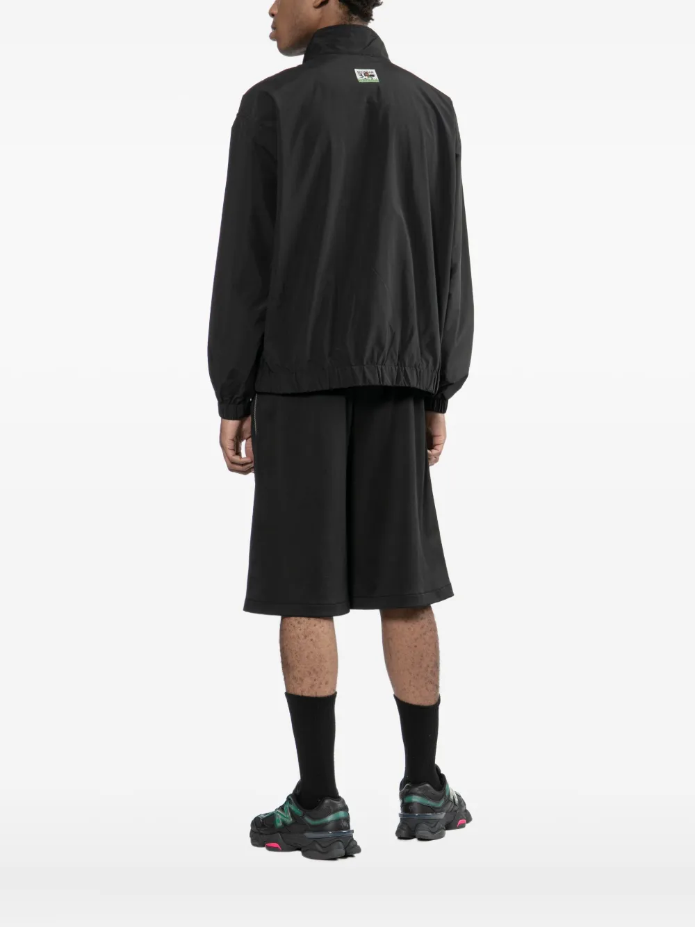 Fingercroxx Jacke Mit Logo-stickerei In Black