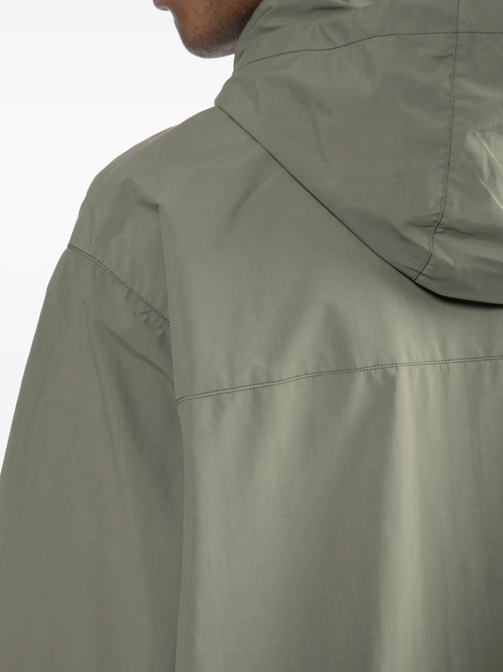 Fingercroxx Logo-printed Jacket In Green