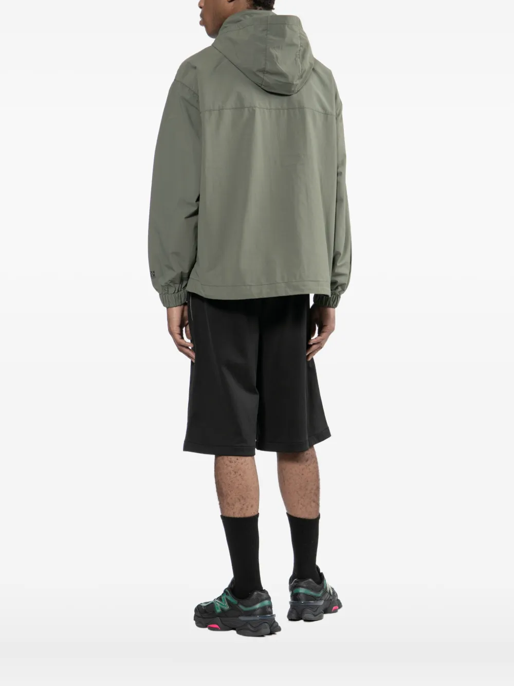 Fingercroxx Logo-printed Jacket In Green