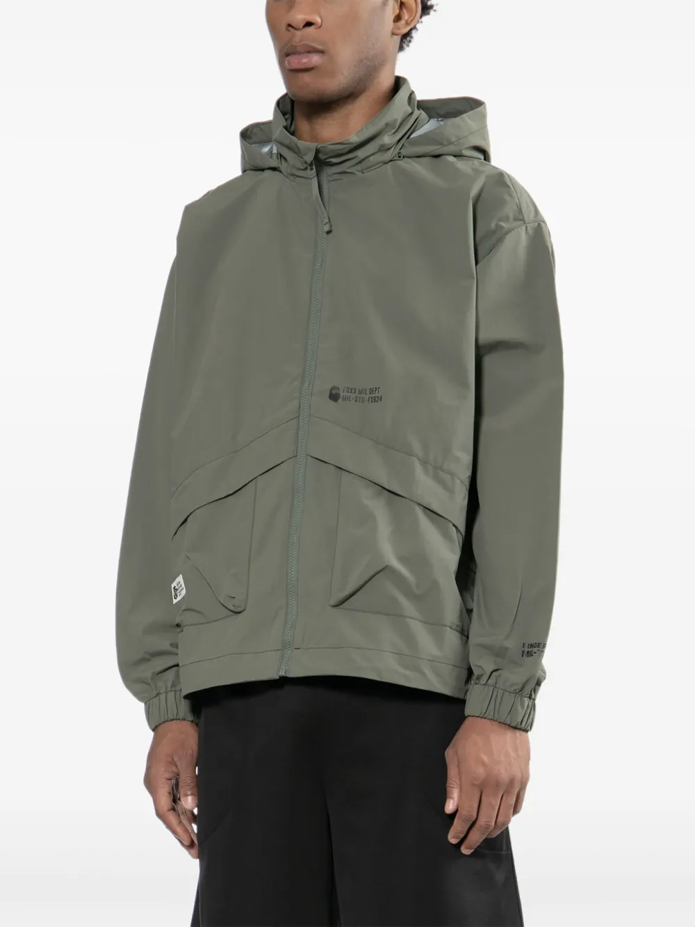 FINGERCROXX Jack met logoprint Groen