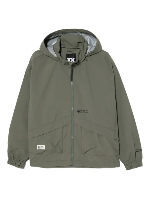 FINGERCROXX logo-printed jacket