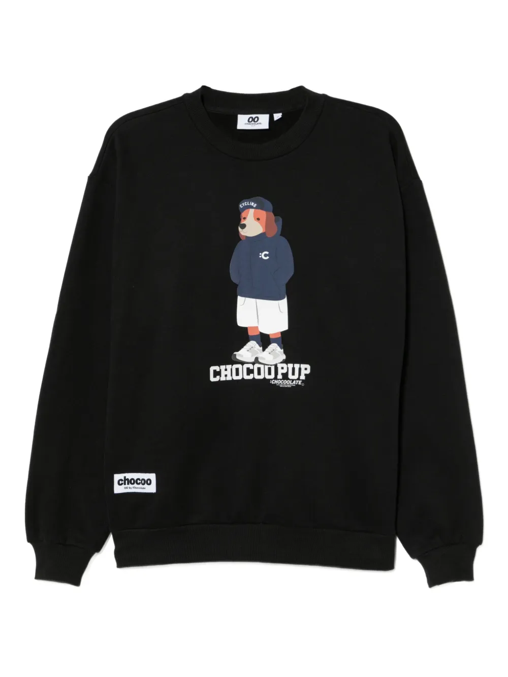 CHOCOOLATE graphiced sweatshirt | Black | Image 1