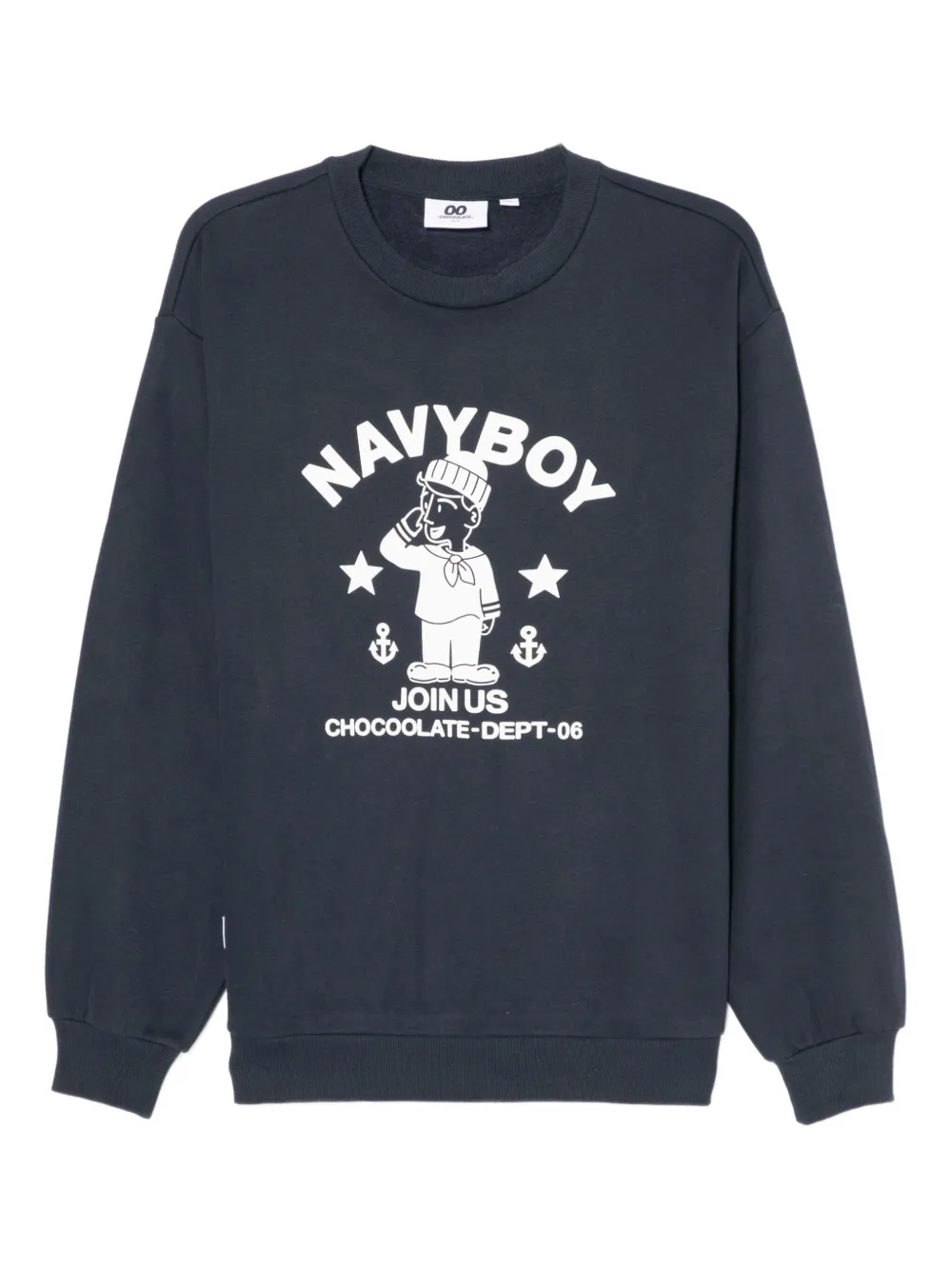 CHOCOOLATE logo-printed sweatshirt | Blue | Image 1