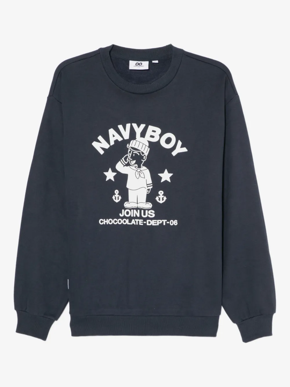 CHOCOOLATE logo-printed sweatshirt | Blue | Image 1