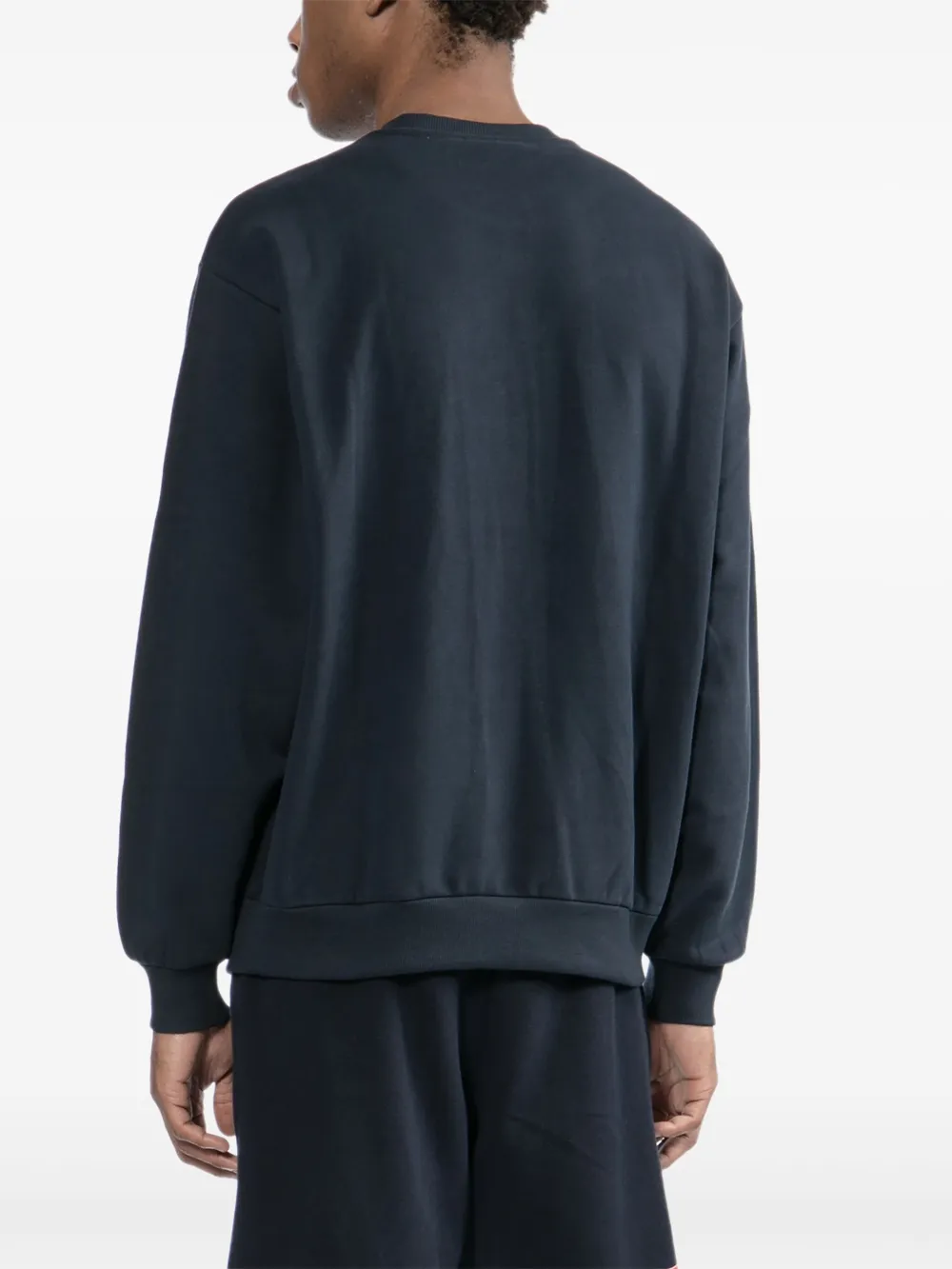 CHOCOOLATE Sweater met logoprint Blauw