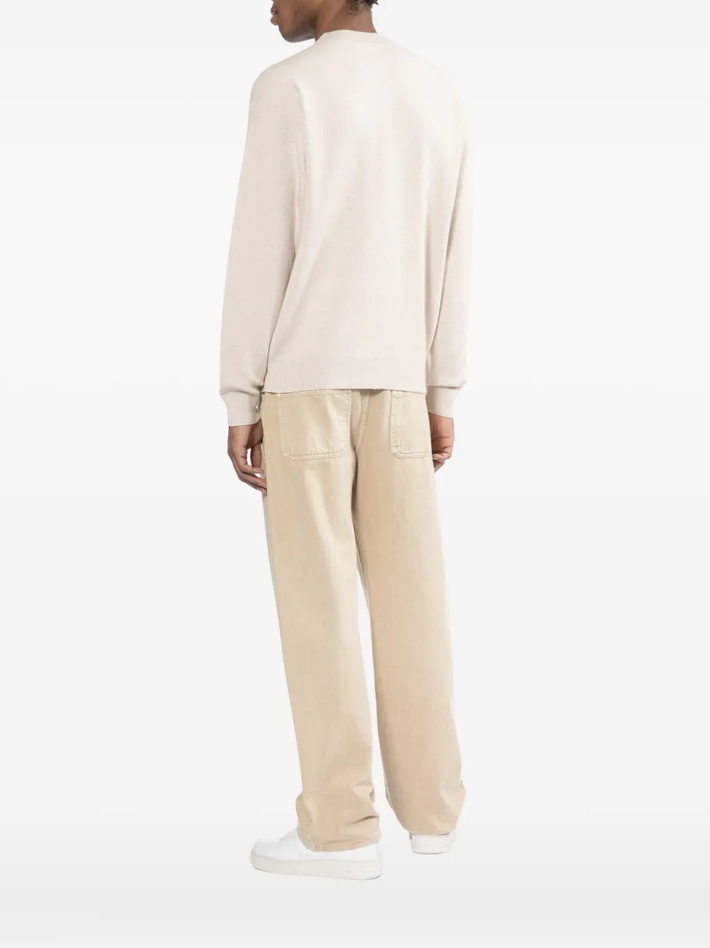 Aape By A Bathing Ape Logo-patched Sweatshirt In Neutral