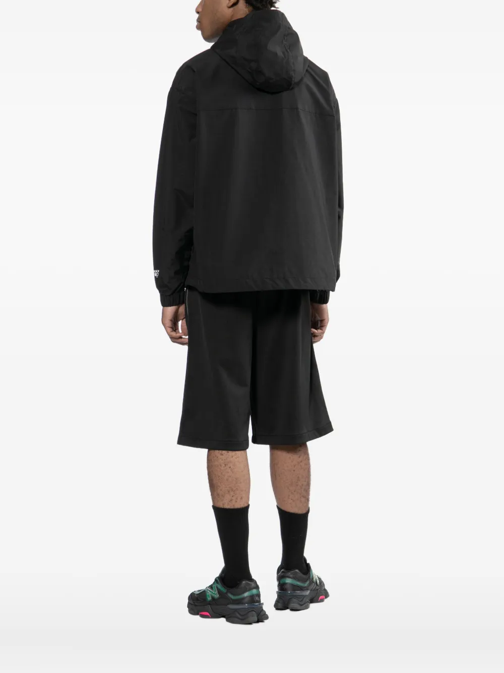 Fingercroxx Logo-printed Jacket In Black