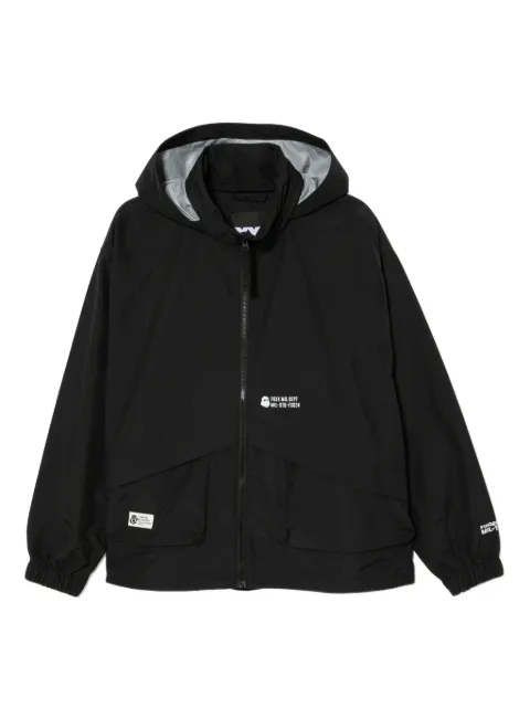 FINGERCROXX logo-printed jacket