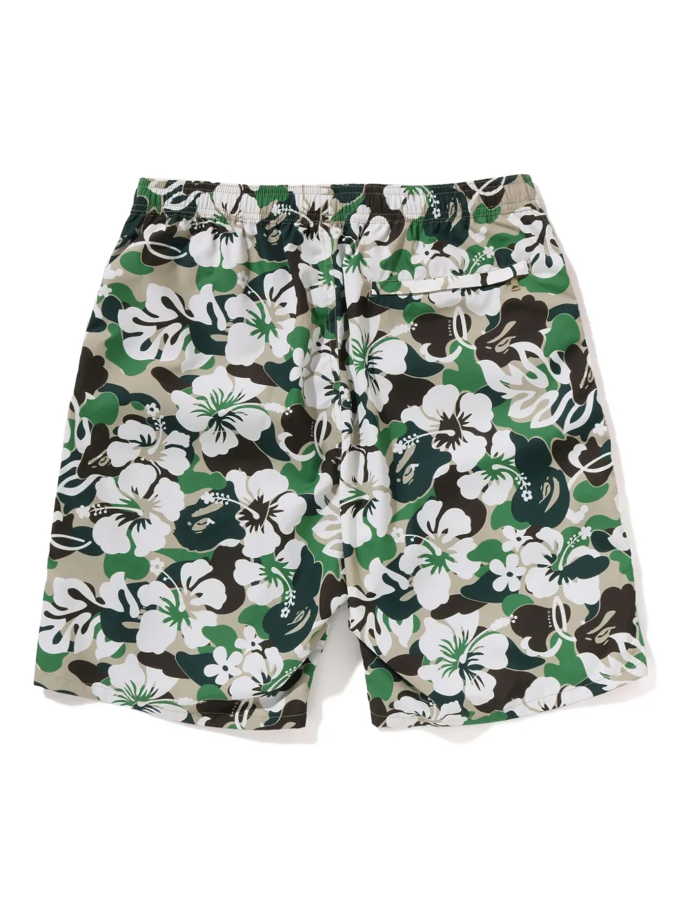A Bathing Ape Floral-print Swim Trunks In Multi