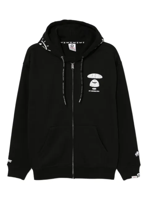 AAPE BY *A BATHING APE® logo-printed hoodie