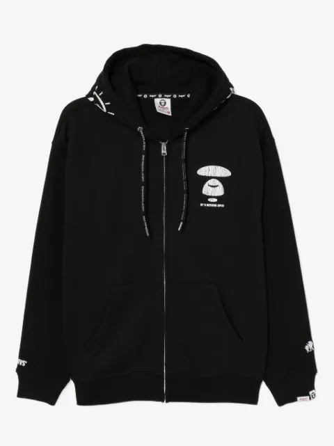 AAPE BY *A BATHING APE® logo-printed hoodie