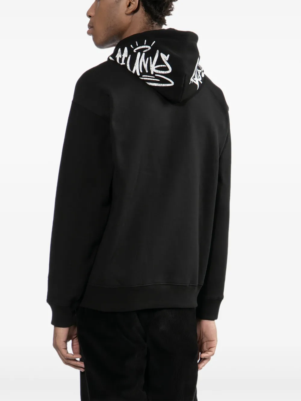 AAPE BY *A BATHING APE Hoodie met logoprint Zwart