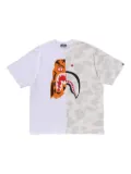 A BATHING APE® City Camo Tiger Shark T-shirt - White
