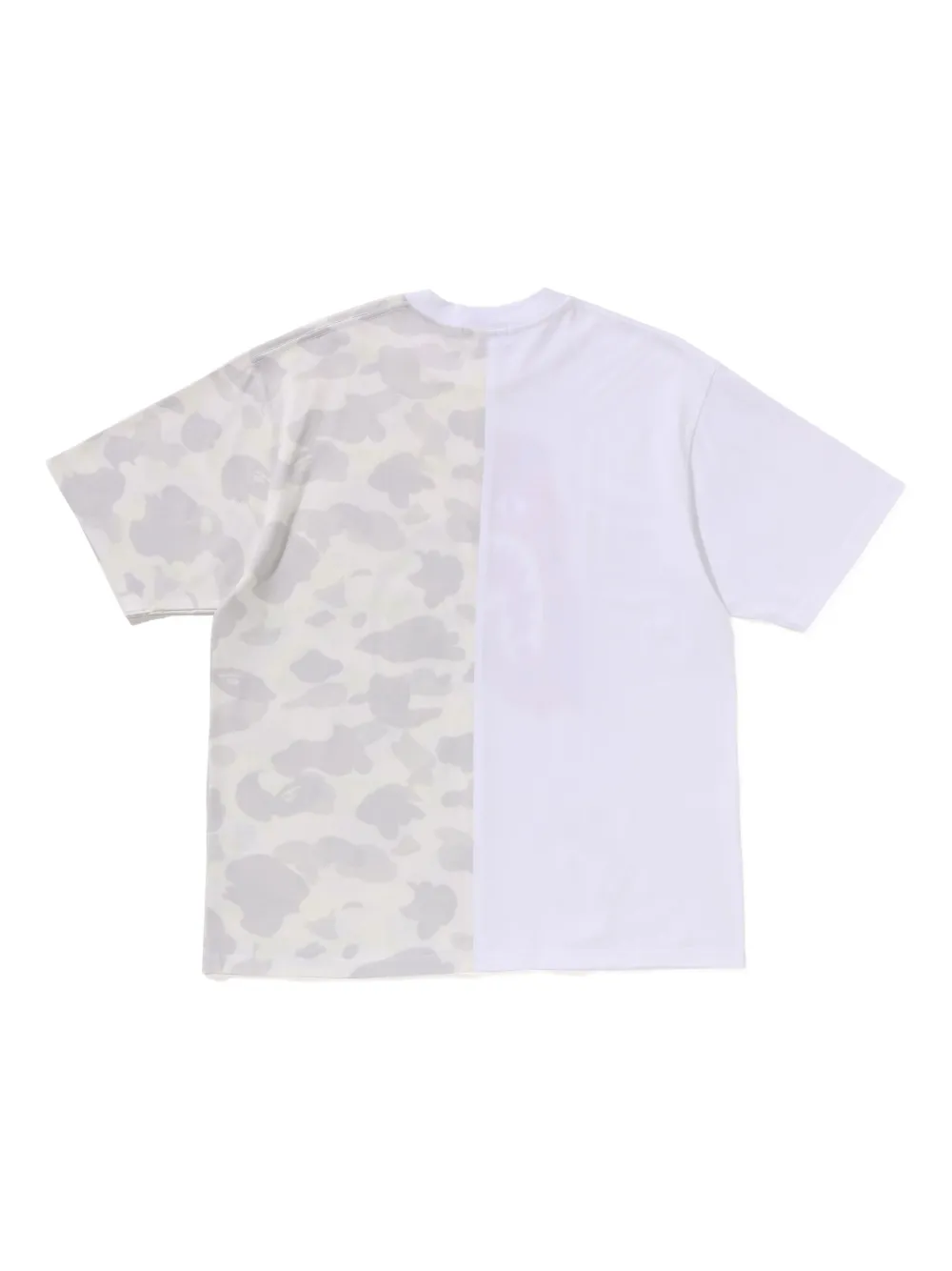 A BATHING APE City Camo Tiger Shark T-shirt - Wit