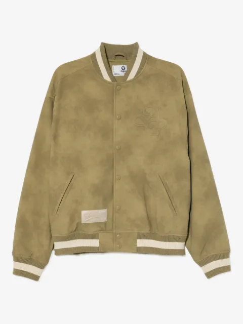 AAPE BY *A BATHING APE® logo-embroidered bomber jacket