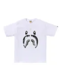 A BATHING APE® shark-print T-shirt - White