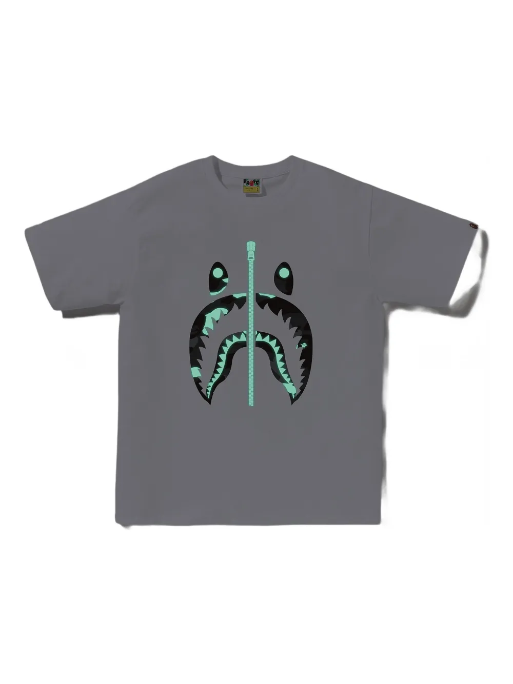 A BATHING APE T-shirt met print - Wit