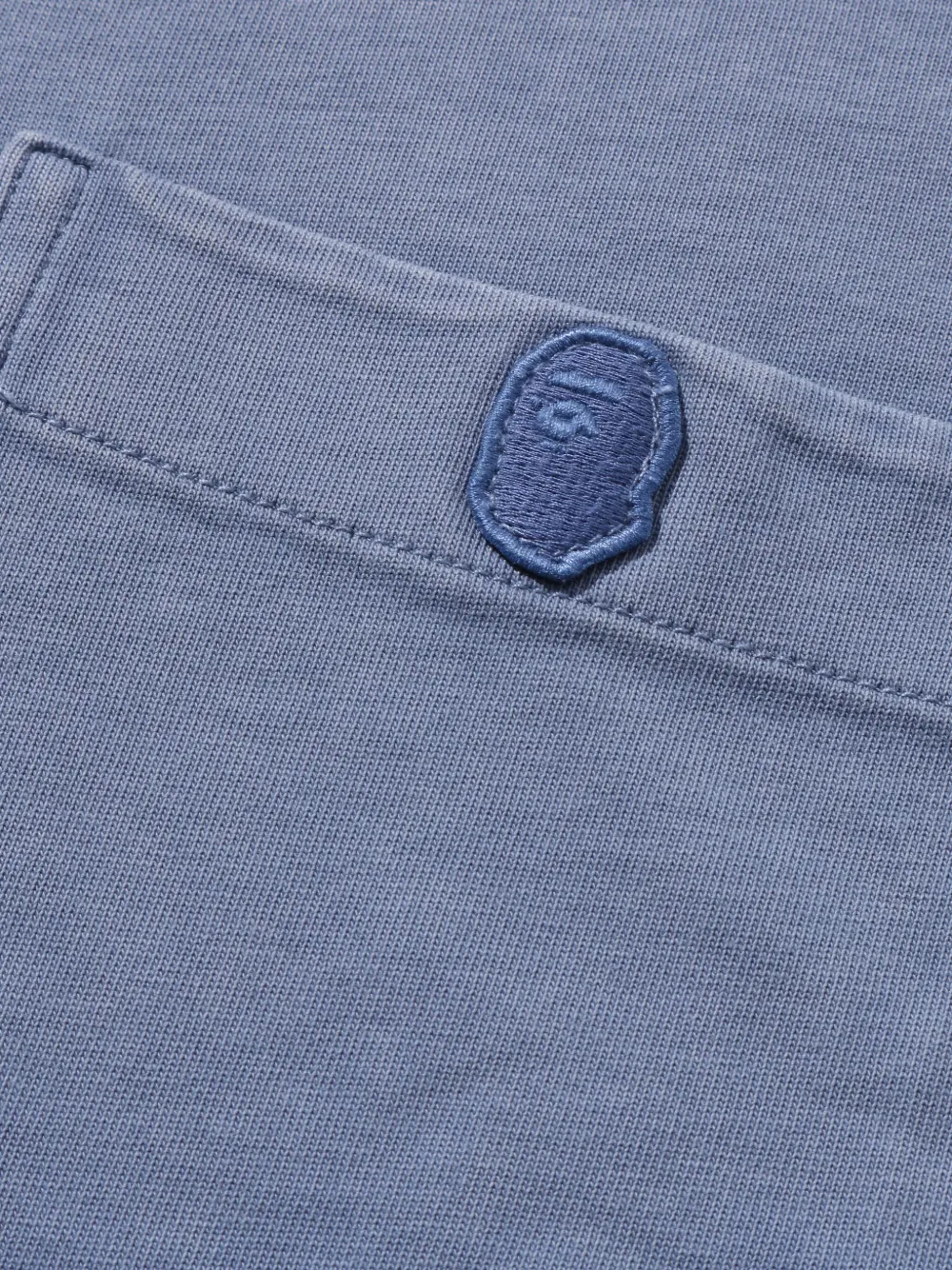 A Bathing Ape Pocket-detail Cotton T-shirt In Blue