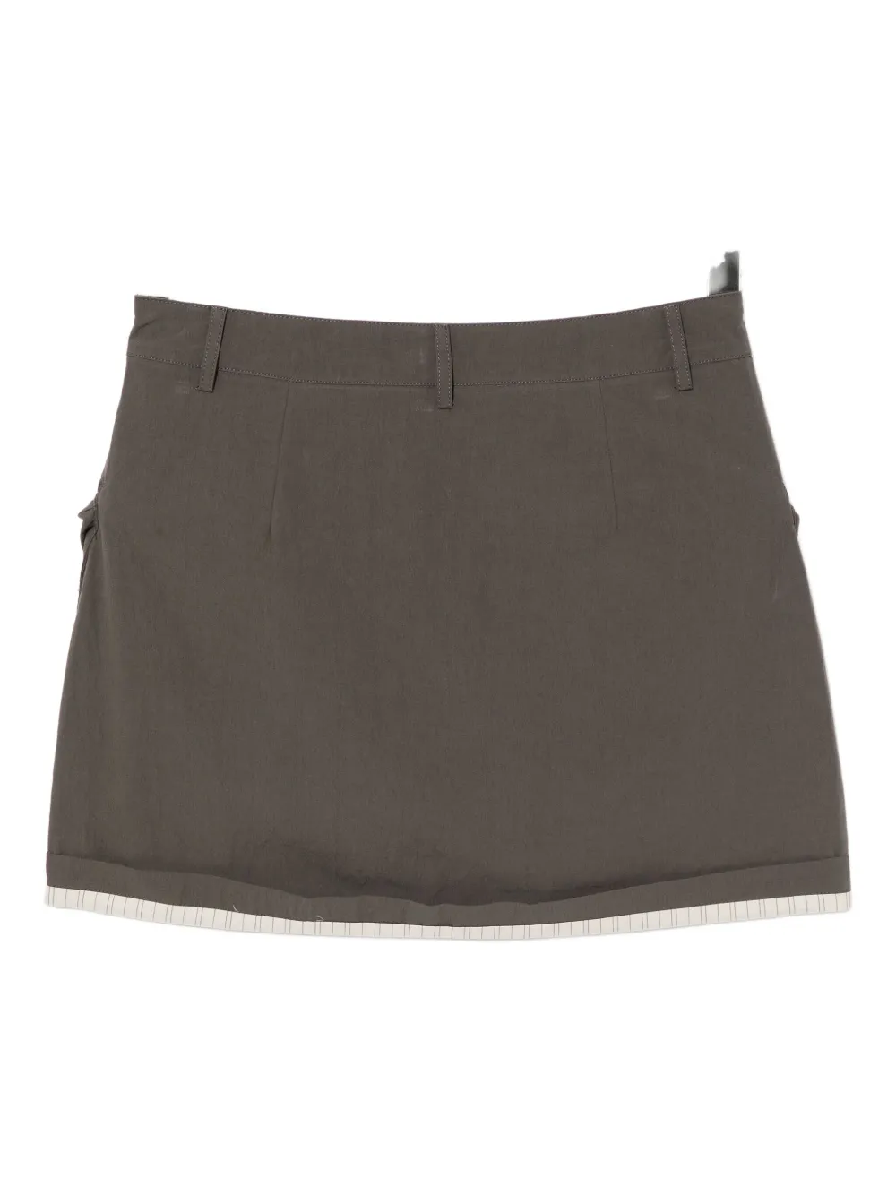 B+ab Cargo Mini Skirt In Gray