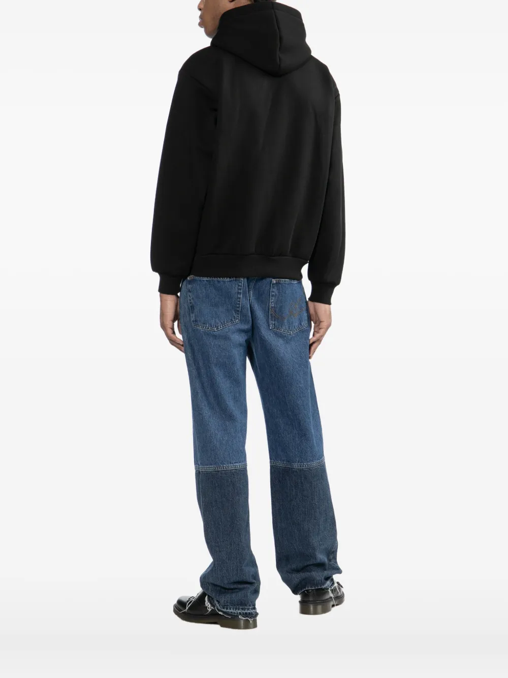 Chocoolate Logo Patched Hoodie In Black