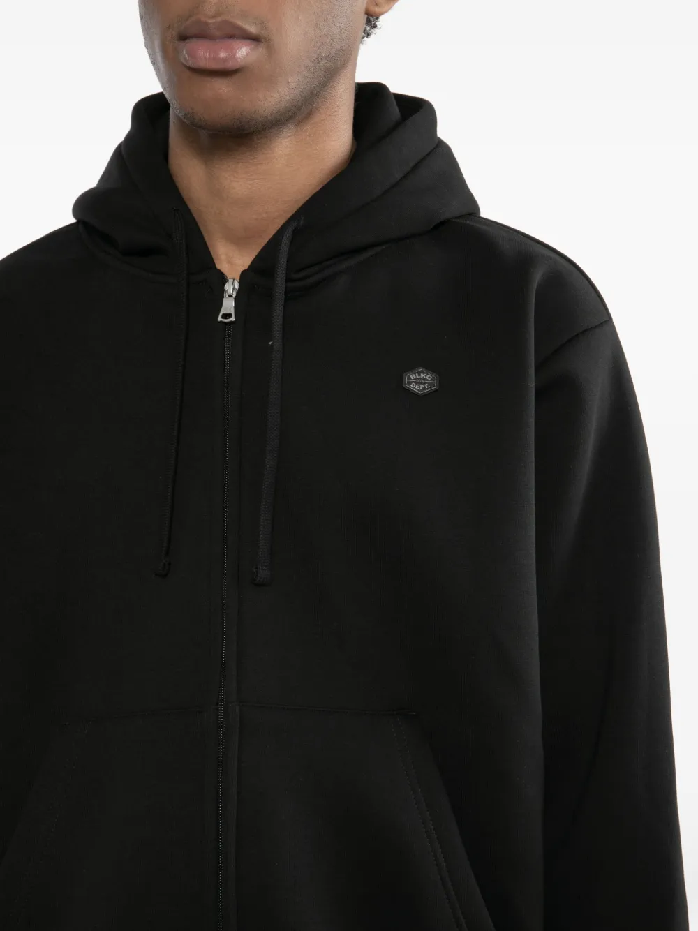 Chocoolate Logo Patched Hoodie In Black