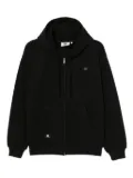 CHOCOOLATE logo patched hoodie - Black