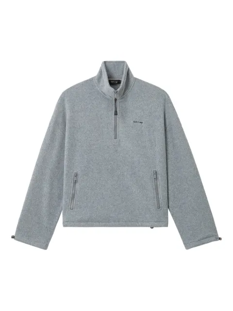 tout a coup half-zip fleece sweatshirt 