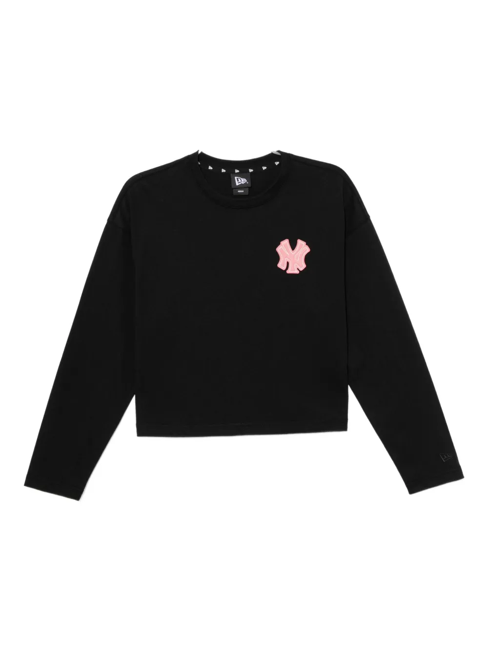New Era Logo-embossed T-shirt In Black