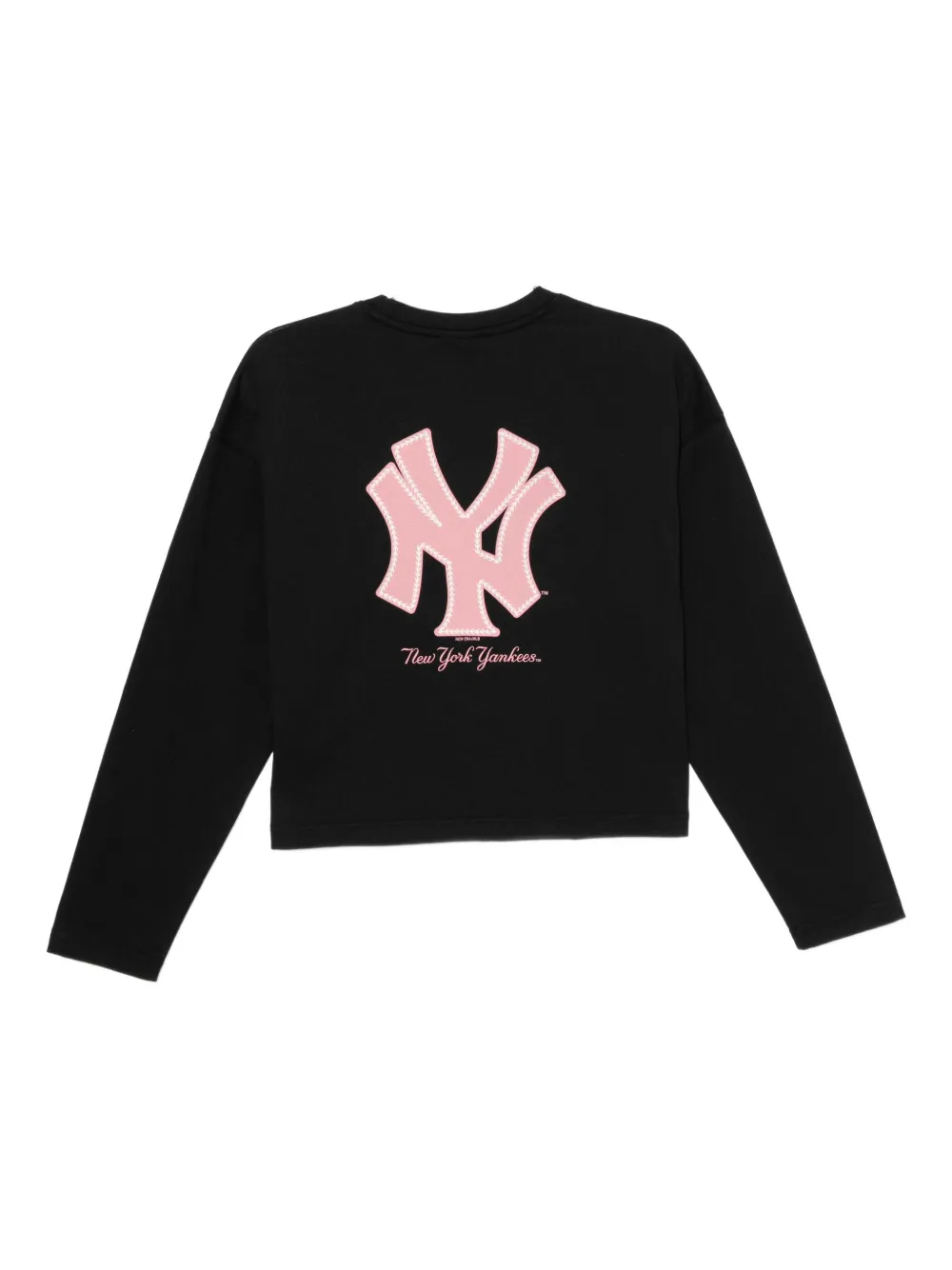 New Era Logo-embossed T-shirt In Black