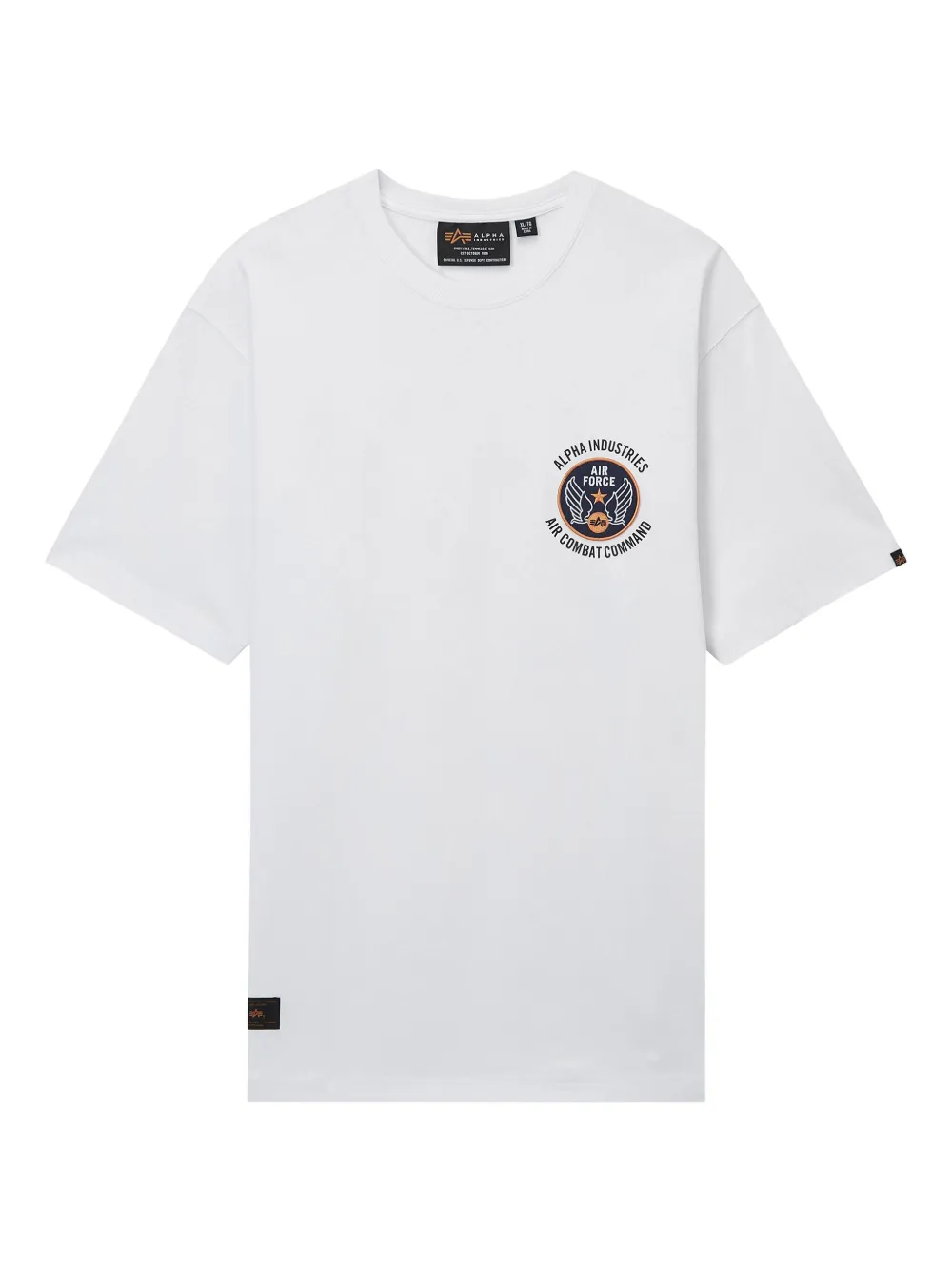 Alpha Industries Air Force-patch T-shirt In White