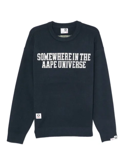 AAPE BY *A BATHING APE® logo-printed sweatshirt