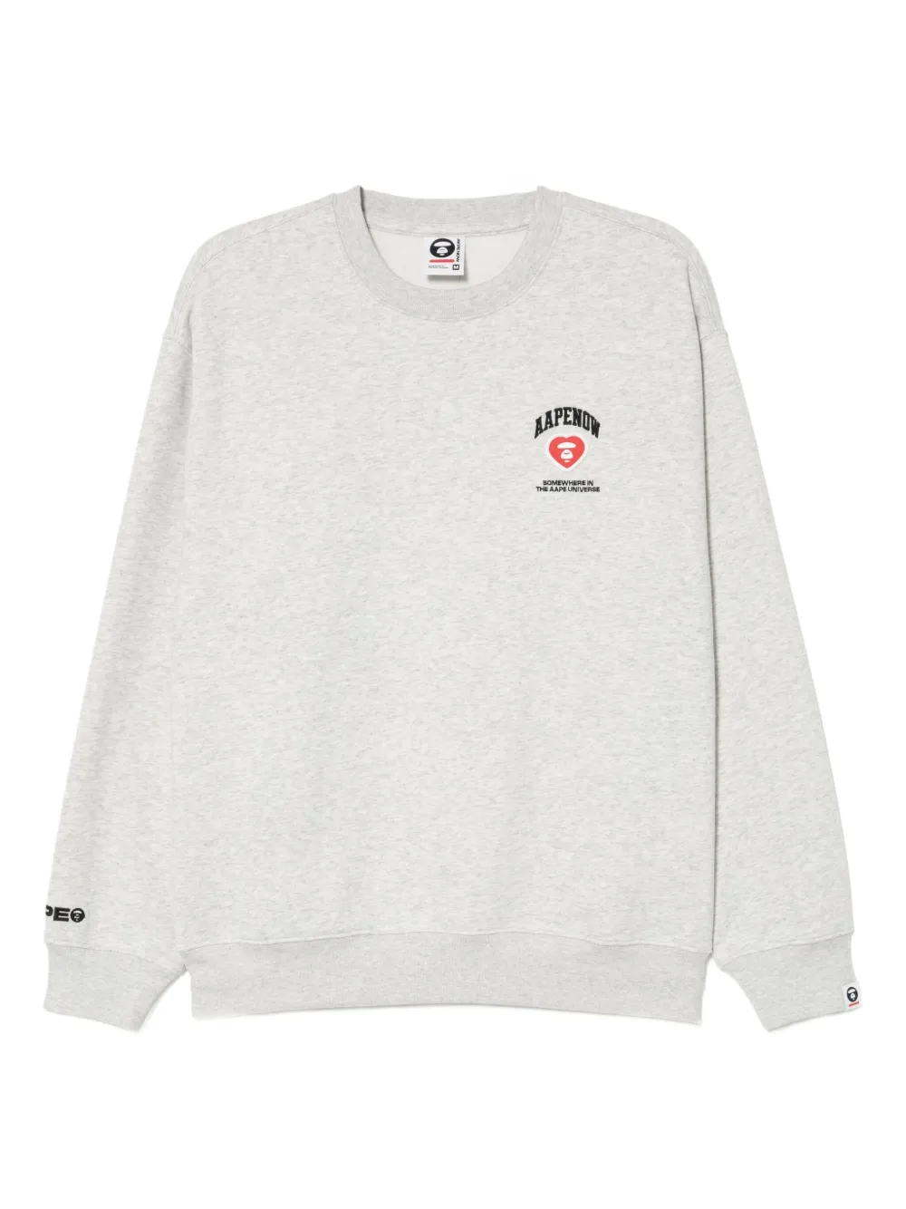 AAPE BY *A BATHING APE® ロゴ スウェットシャツ | グレー | Image 1