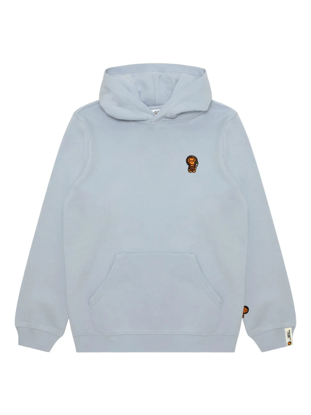 *BABY MILO® STORE BY *A BATHING APE® هودي بتطريز 'بايبي ميلو' | أزرق | Image 1