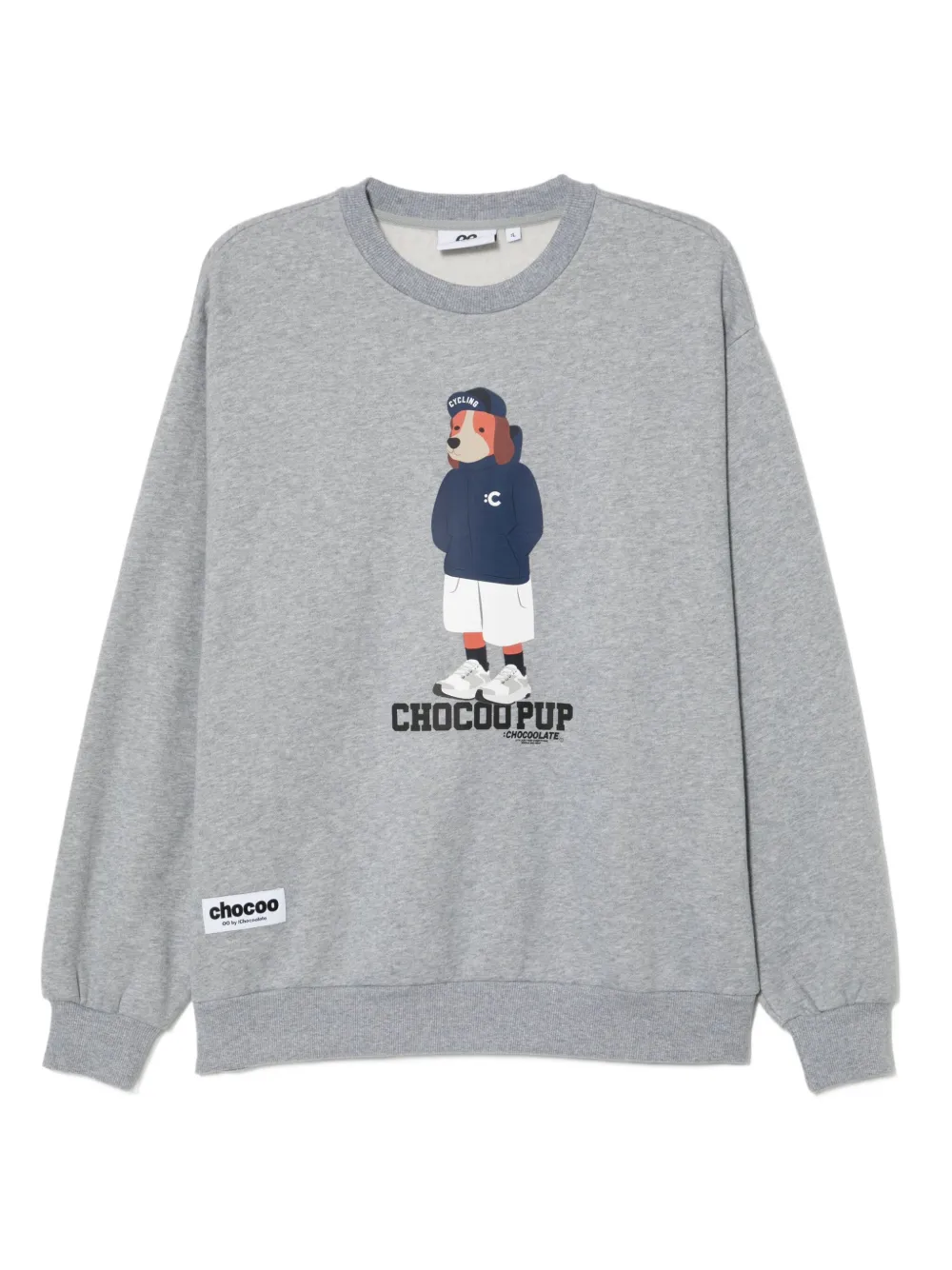 CHOCOOLATE graphiced sweatshirt | Grey | Image 1
