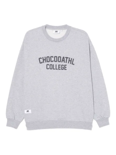 CHOCOOLATE sudadera con logo estampado
