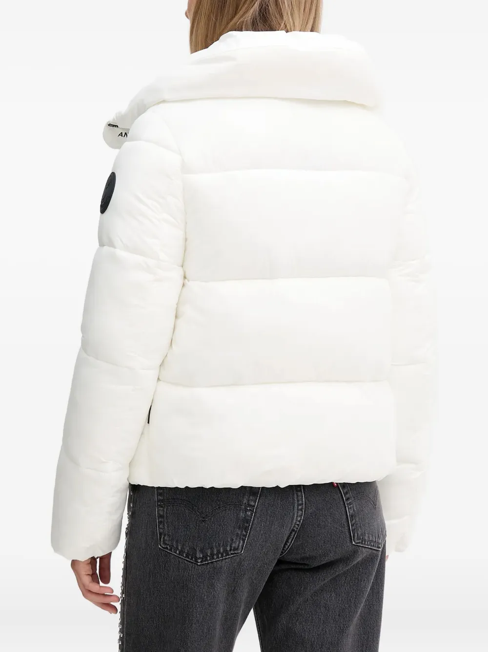 Save The Duck Isla Padded Jacket In Animal Print