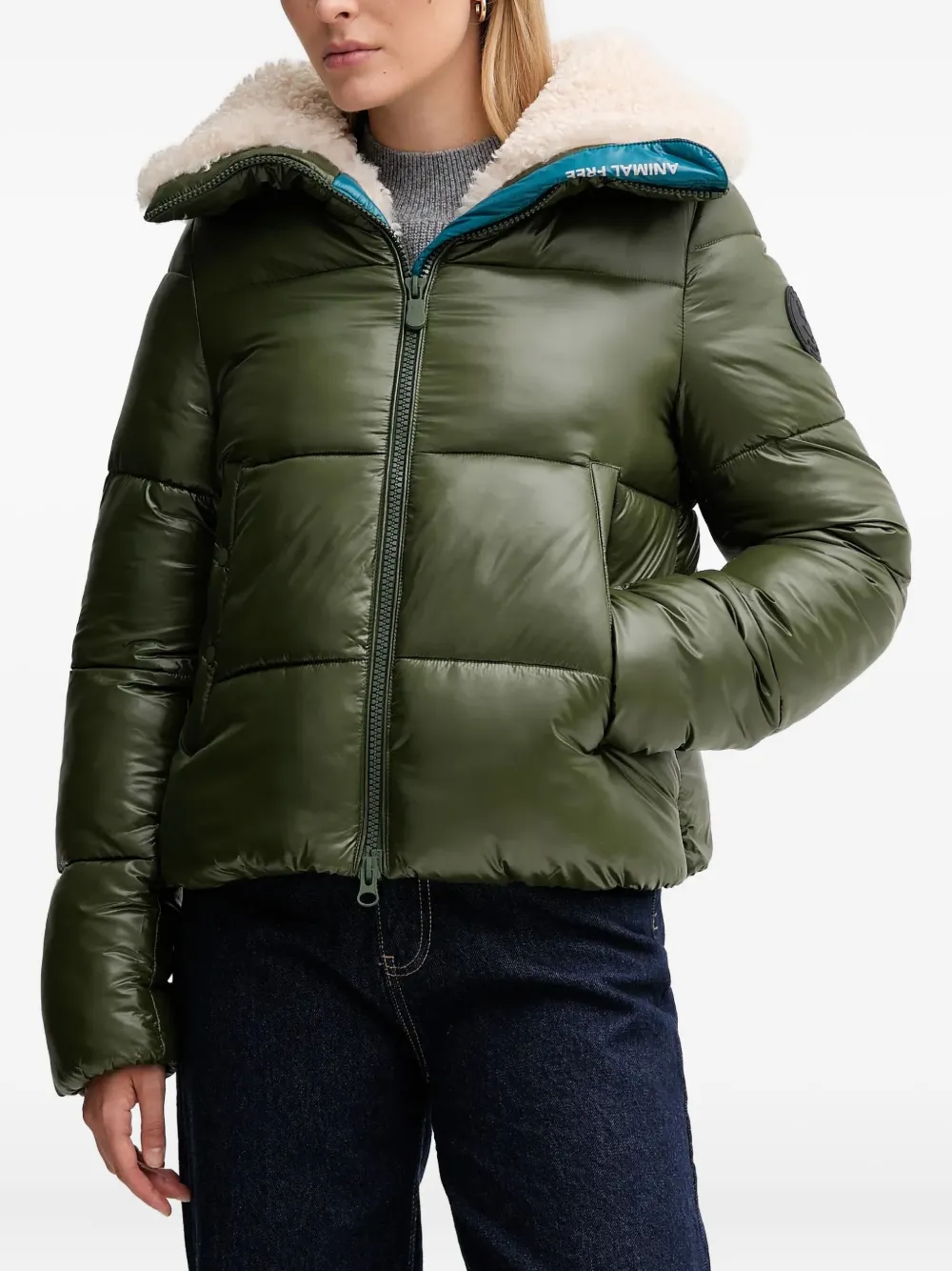 Save The Duck padded jacket | Green | Image 1