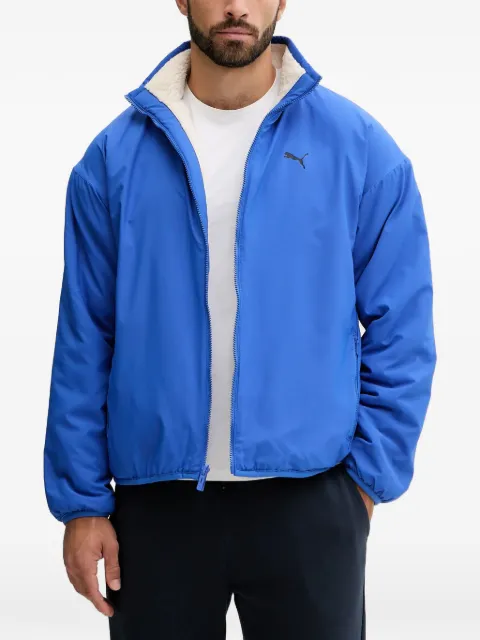 PUMA chamarra texturizada con cierre
