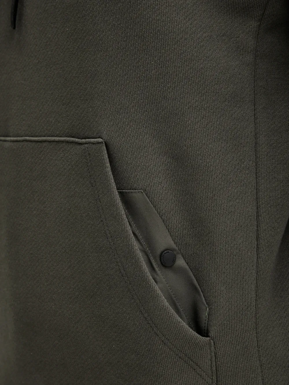 Trussardi Hoodie met trekkoord en logo Groen