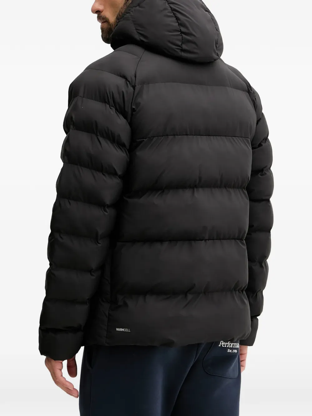  Puma Hooded Logo Jacket - Black 